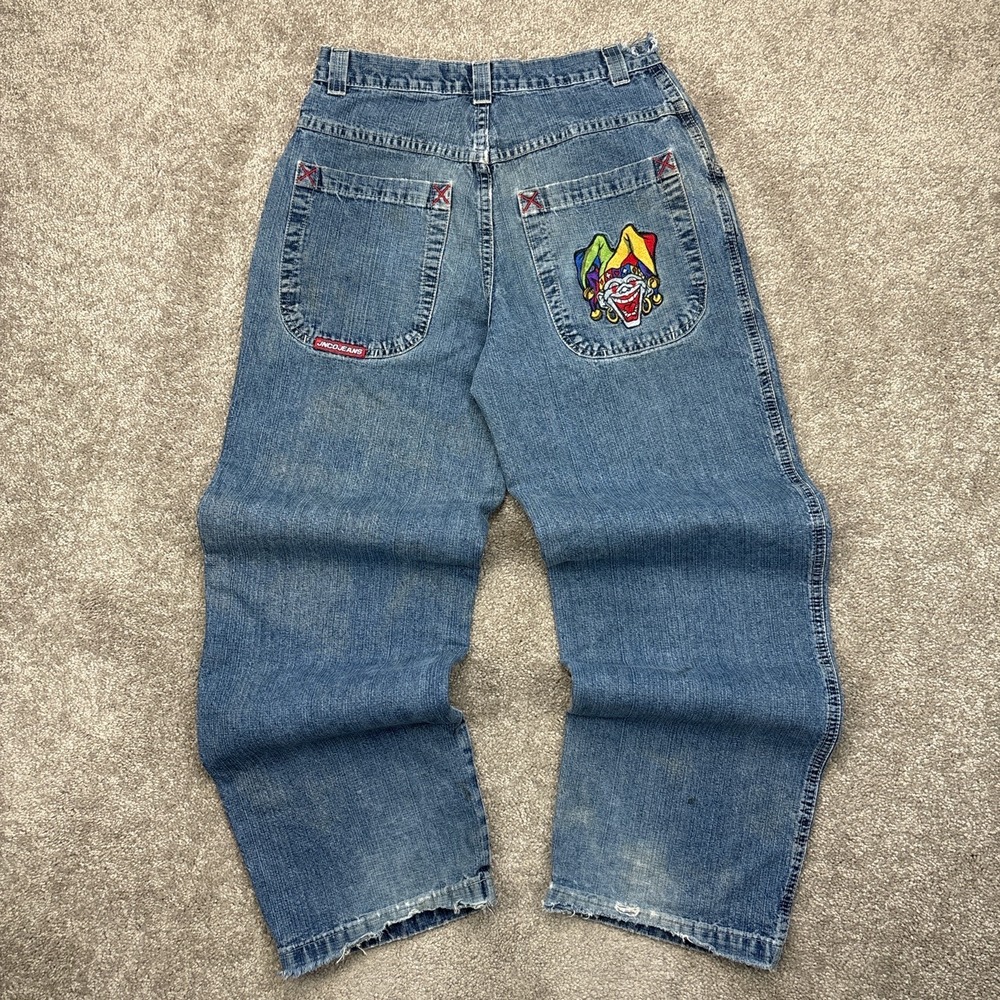 Vintage JNCO Jeans Jester Clown Jeans Size 20 (Fits 30x30)